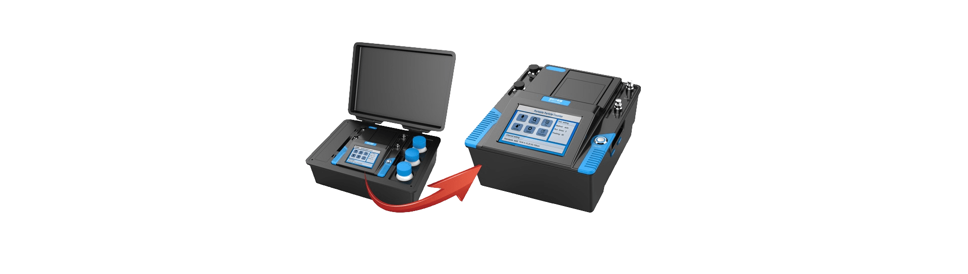 Compteur de particules d'huile portable Particle-Expert Tal instruments